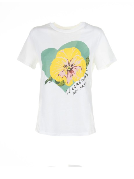 T-shirt stampa fiore