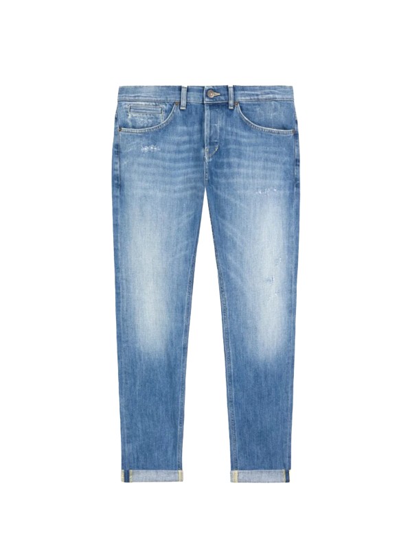 Jeans in denim azzurro