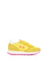 Yellow Ally Solid sneaker in nylon