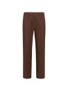 Slim fit brown trousers