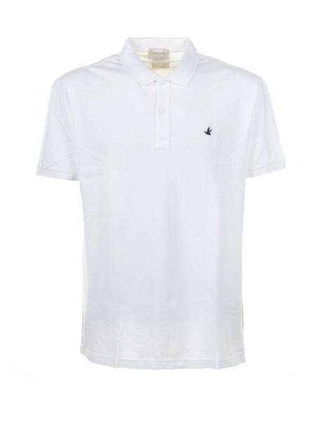 White Polo shirt in cotton