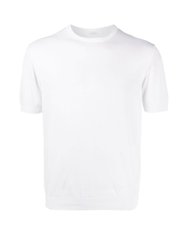 T-shirt bianca in cotone T-shirt bianca in cotone