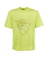 T-shirt lime in cotone