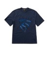 T-shirt blu navy in cotone