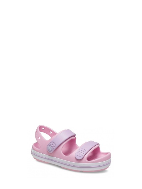 Pink Crocband Sandal 2
