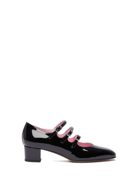 Black patent leather strap Black patent leather strap