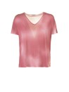 T-shirt rosa con sfumature