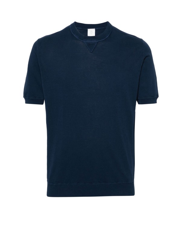 T-shirt girocollo blu T-shirt girocollo blu