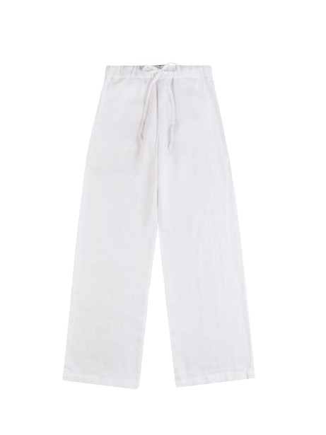 Pantalone a vita alta bianco