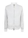 White jacket with zip