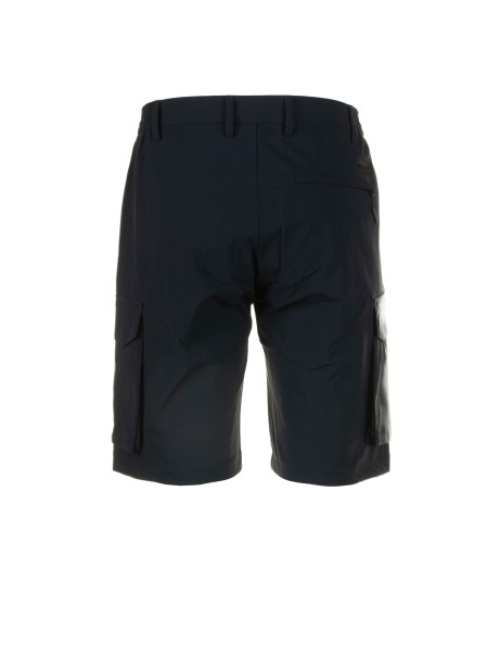 Blue men's Bermuda shorts