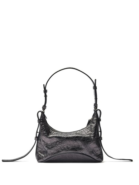 Mita Cortina S black leather shoulder bag