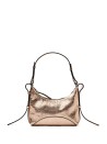 Mita Cortina S gold shoulder bag in leather