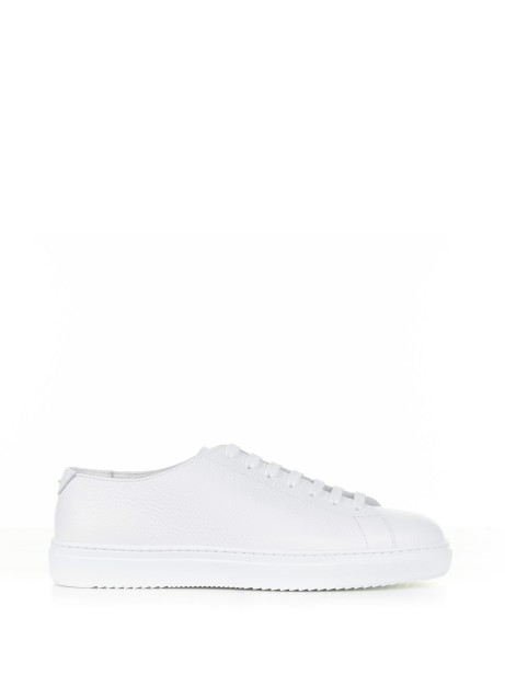 Sneaker bianca in pelle