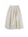 White midi skirt