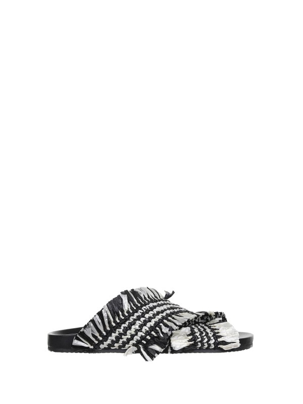 Milena Flats With Fringes