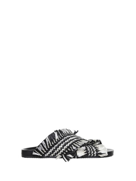 Milena Flats With Fringes