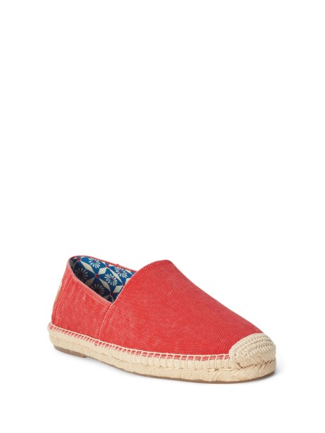 Espadrillas rosso con logo 2