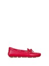 Loafer In Red Leather