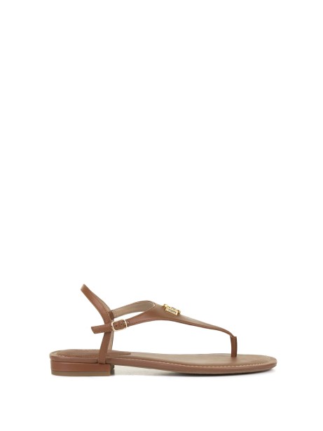 Leather thong sandal