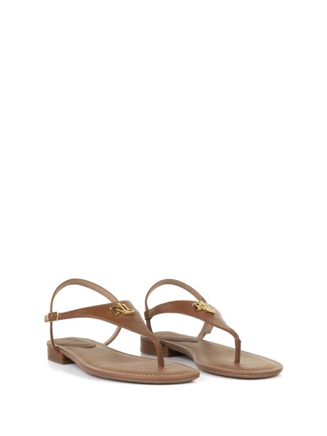 Leather thong sandal