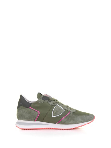 Military green women's Trpx low sneakers