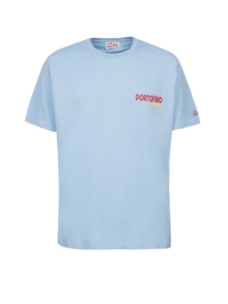 T-shirt uomo azzurra "Portofino"