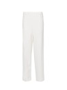 White gabardine trousers