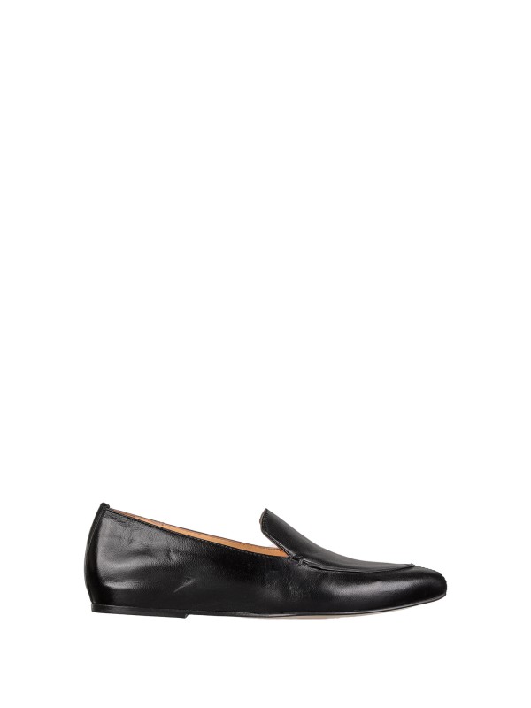 Loafers In Black Leather Loafers In Black Leather