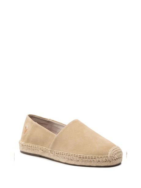 Beige espadrilles with logo 2