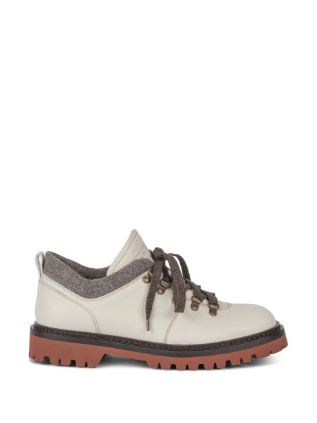 Pedula off white dove gray and rubber sole