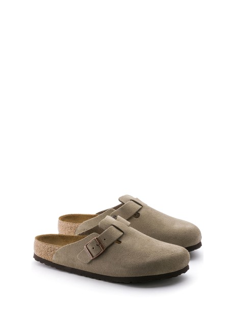 Sabot Boston tortora in suede