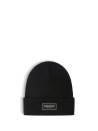 Black beanie with logo