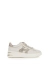 Sneakers Rebel H564 cream in leather