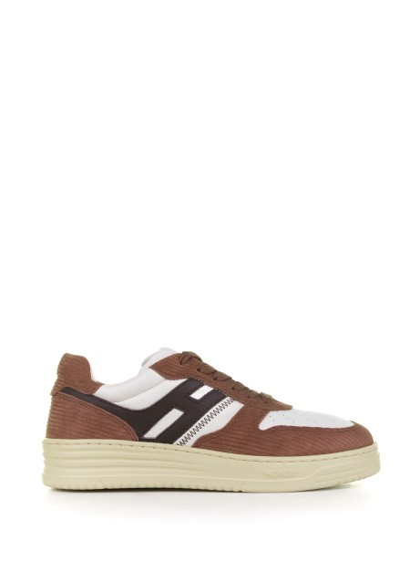 Sneakers H630 brown in leather