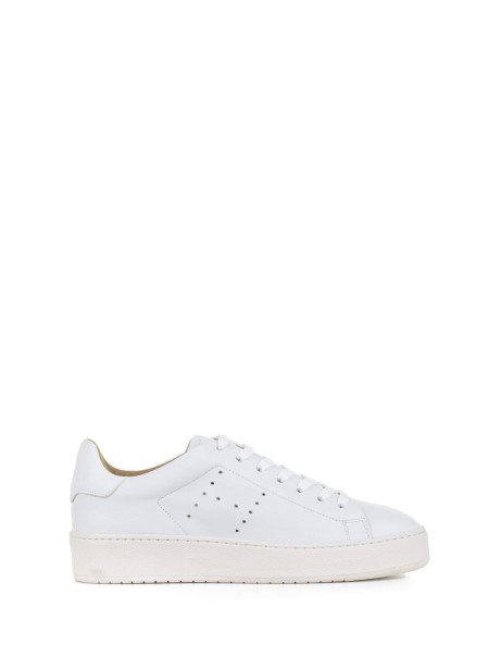 Sneakers H672 bianca in pelle