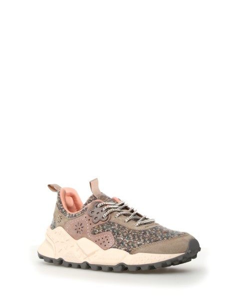 Sneaker donna in lana e suede 2