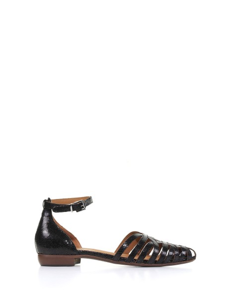 Sandal with ankle strap