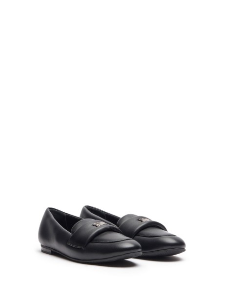 Mocassino Puff in Nappa nero 2