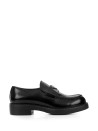 Chocolate Loafers in black calfskin