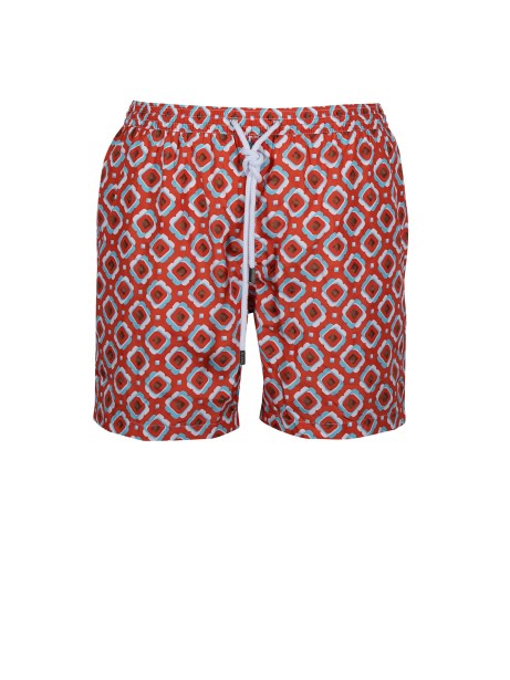 Swim printed short