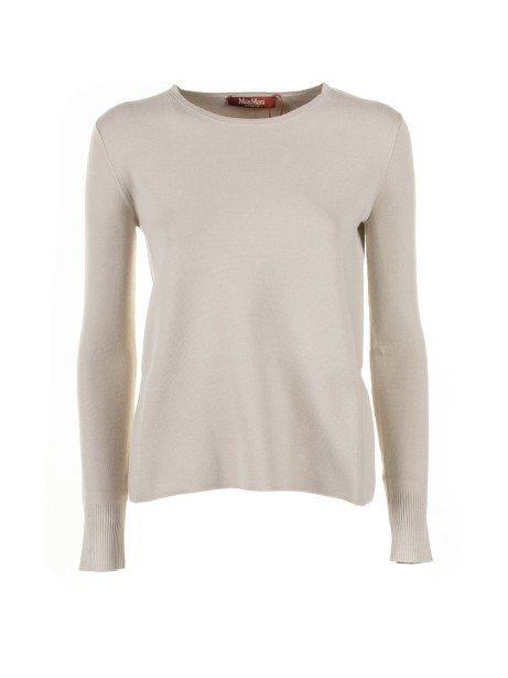 Neutral Crewneck Sweater