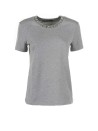 Grey Crew Neck Cotton T-Shirt