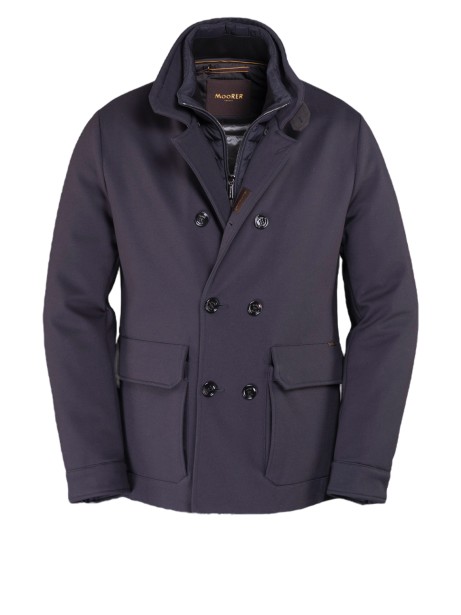 Men's Dark Blue Double Breasted Jacket