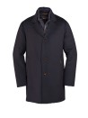 Cappotto uomo blu navy con bottoni