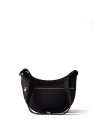 Luna Hobo middle shoulder bag in black Op fabric