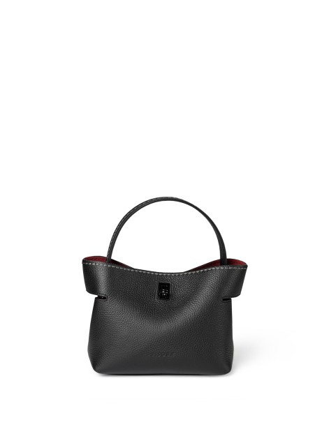 Handbag Angelica black with shoulder strap