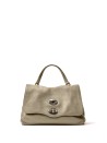 Borsa Postina daily small in pelle con tracolla