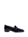 Mocassino Axel blu navy in velluto