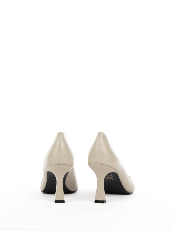 Kate décolleté in nappa<BR/>